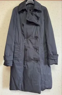 【ICB】黒のダブルブレストトレンチコート