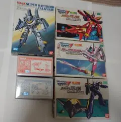 バンダイ製 1/144 マクロス7 ファイヤーバルキリー＆他改造用ガレージキット