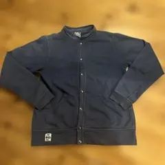 CHUMS フルスナップハリケーントップ スウェットXS ネイビー