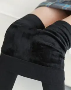 新品未使用　XLサイズ　防寒 裏起毛 レギンス　0388　大きいサイズ