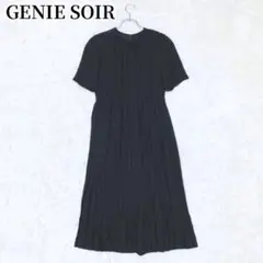 ジニエソワール ブラックフォーマル 半袖ワンピース プリーツ 9号 春夏