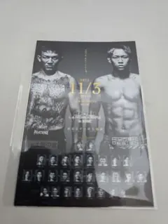 RIZIN LANDMARK12 メタルブロマイド