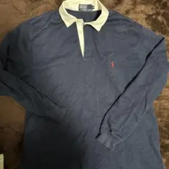 Polo by Ralph Lauren ネイビー 長袖ポロシャツ M