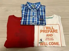 【中古品】　110 男の子　3枚まとめ売り