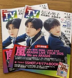 週刊TVガイド 関東版 6月13日〜19日号 嵐特集　 テレビガイド☆二冊