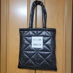CITEN キルティングトートバッグ 黒