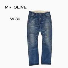 最終値下げ‼︎ デニム W30 シンチバック 赤耳 ストレート MR.OLIVEのサムネイル