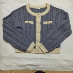 INGNI ケーブルニットカーディガン