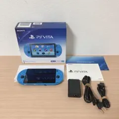 ジャンク　PS Vitaアクアブルー PCH-2000 箱付　美品