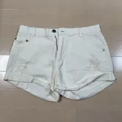 新品　AvanLily ショートパンツ　クラッシュ　ダメージのサムネイル