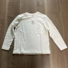 UNIQLO KIDS ソフトニットフリース クルーネックT 130