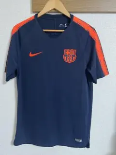 NIKE FCバルセロナ プラクティスシャツ ネイビー L
