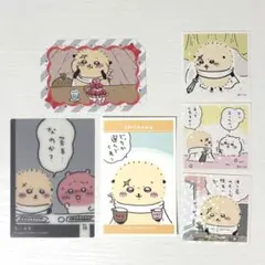 ラッコ　シール　ダイカットステッカー　クリアカード　デコステッカー　ちいかわ