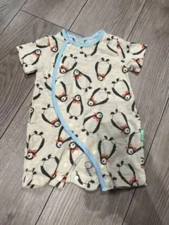 ペンギン柄 ロンパース 50〜60のサムネイル