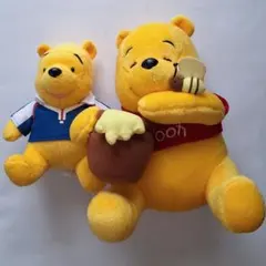 くまのプーさん　ぬいぐるみ2個セット