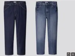 UNIQLO U ワイドフィットテーパードジーンズ《31》