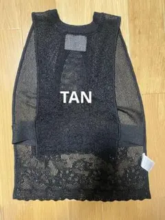 TAN ノースリーブ　タンクトップ