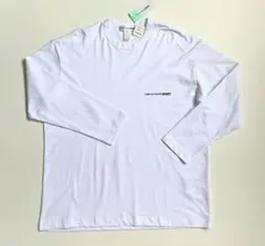 新品 コムデギャルソン M COMME des GARCONS ロンT 白のサムネイル