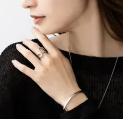 cream dot リング　12号