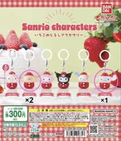 サンリオキャラクターズいちごめじるしアクセサリー
