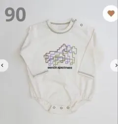 【即日発送】 新品　semon apartment ロンパース 90cm 馬