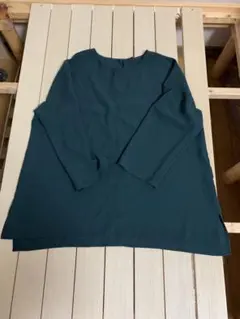 UNIQLO レディース ブラウス グリーン XL