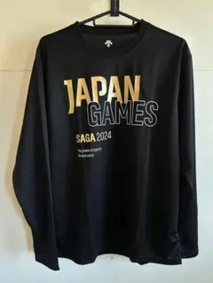 国スポ2024 デサント　ロンT