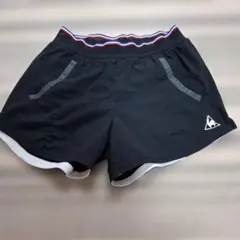le coq sportif テニス ハーフパンツ 黒のサムネイル