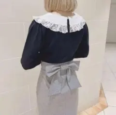 evelyn エブリン バックリボンスカート