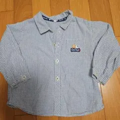 Familia チェック柄 長袖シャツ 95cm