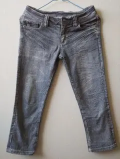 ストライプ デニム パンツ