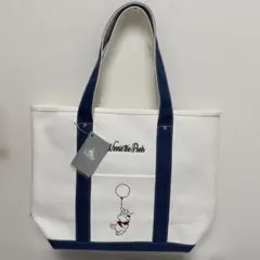 新品タグ付き　Disney クマのプーさん トートバッグ　大容量　ホワイト