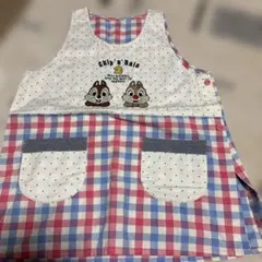 エキビ・ン・デール チェック柄エプロンLL～3L