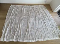 無印良品　麻100%カーテン　タテ231センチ　ヨコ231センチ　洗濯済 無印良品 麻100%カーテン タテ231センチ ヨコ231センチ 洗濯済 - メルカリ
