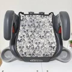 GRACO ジュニアシート ミッキーマウス柄 カップフォルダー付きのサムネイル
