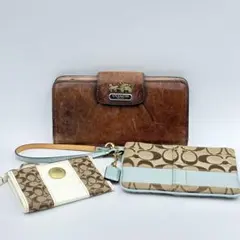 コーチ シグネチャー サイフ ポーチ まとめ売り 0510-S5981s