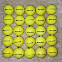 【SRIXON】DISTANCE　ロストボール　カラーボール　黄色　25球