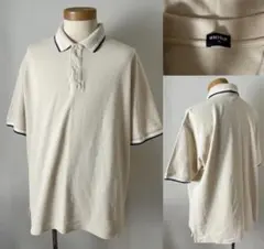 並品★デザイン◎90s ビンテージ オールド ユニクロ ポロ シャツ XL 半袖