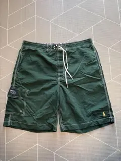 90s Polo Ralph Lauren ダークグリーン ショートパンツ　水陸