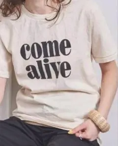 come alive Tシャツ　ジャーナル