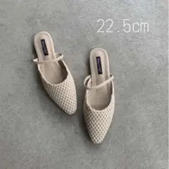 ストロー ストラップ フラットサンダル C 35 パンプス 最安値 美品