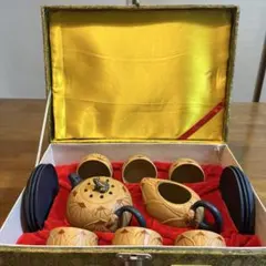 ユニークなデザインの中国茶器セット