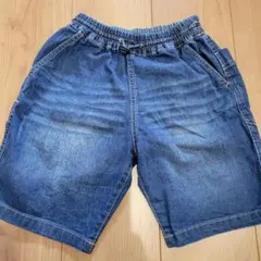 ブリーズ　120サイズ　デニム　ハーフパンツ