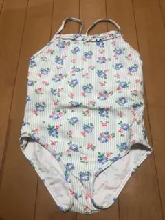 最終値下げ！⭐︎キャスキッドソン水着ワンピースブルー花柄120センチ