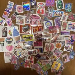 アメステ 食べ物 お菓子 ロールシールまとめ売り 100枚