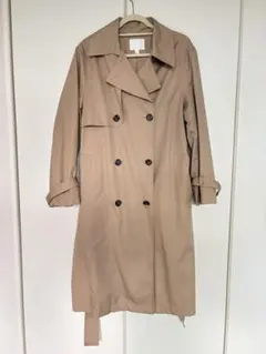 H&M ベージュ トレンチコート