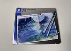 24 karat aquarell 水彩色鉛筆 24色セットのサムネイル