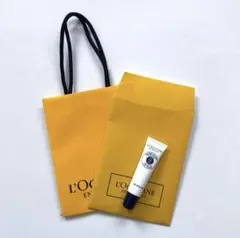 【新品】L'OCCITANEリップクリーム, 提げ袋, 封筒, メッセージカードのサムネイル
