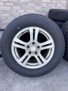 愛知引取り】195/65R15 スタッドレスタイヤ ホイール付21年製 7部山