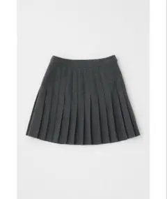 moussy グレー プリーツスカート Sサイズ　タグ付きのサムネイル